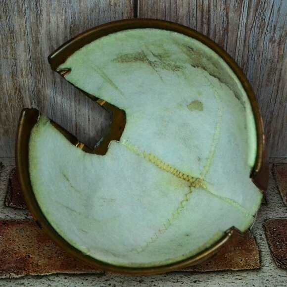 Vintage Baker Hart And Stuart White Teapot With Copper Cozy Rustic Country Charm - Picture 9 of 10